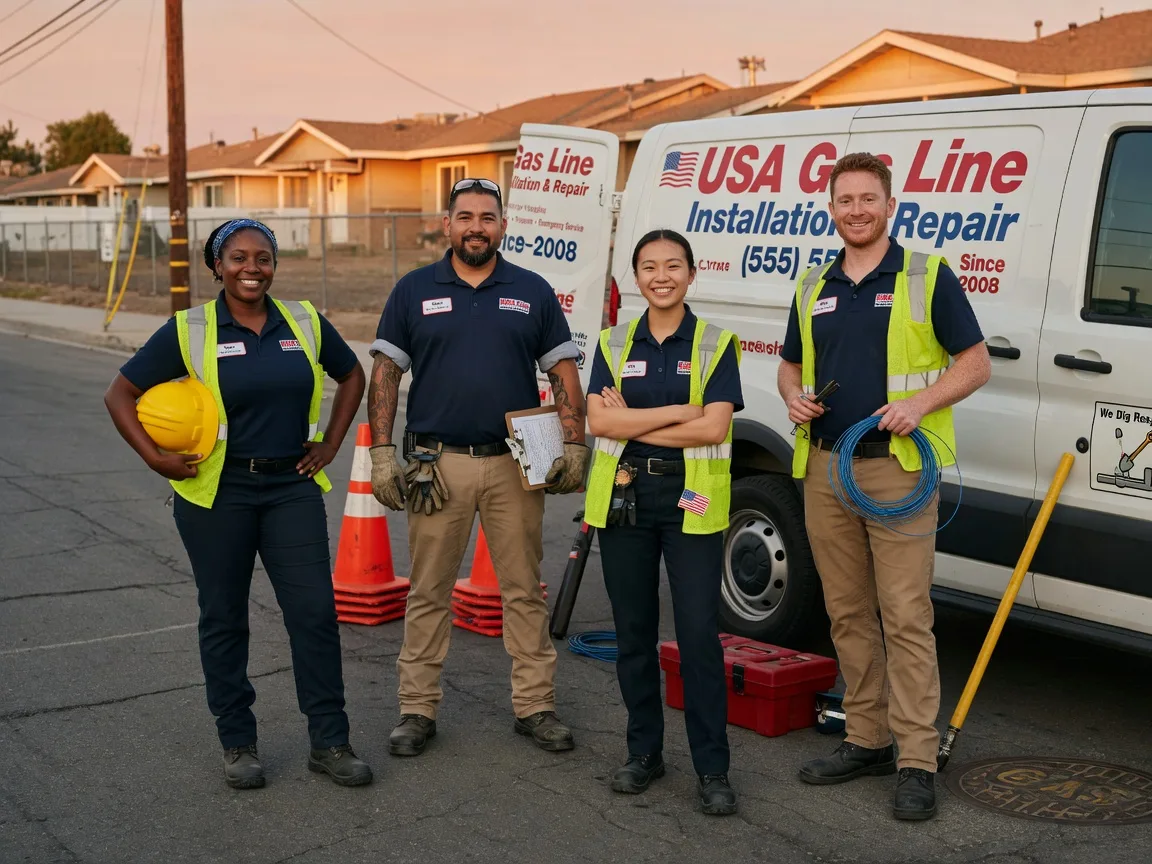 Gas Line Installation company in West Mansfield, OH